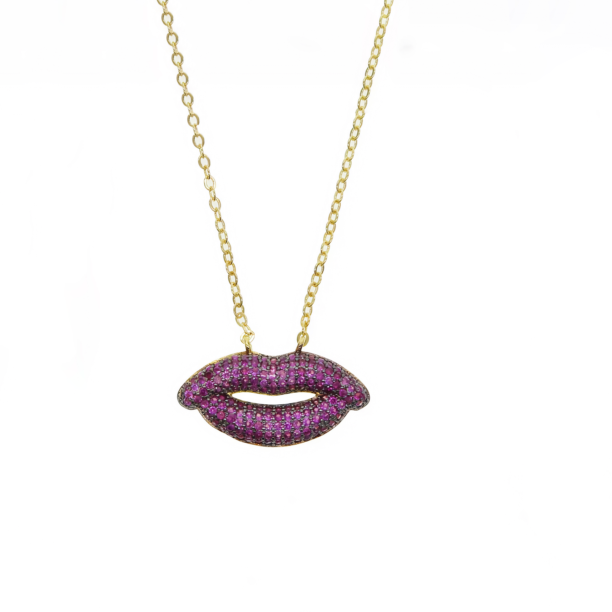 Read My Lips Necklace