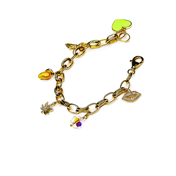 April Charm Bracelet