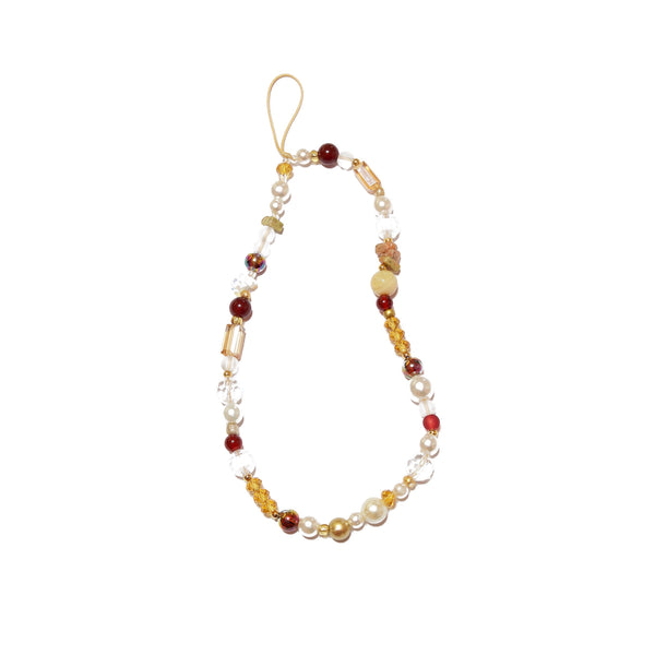 Marpe natural agate stones phone charm